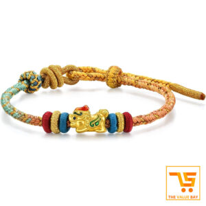 Gold Embroidered Bracelet