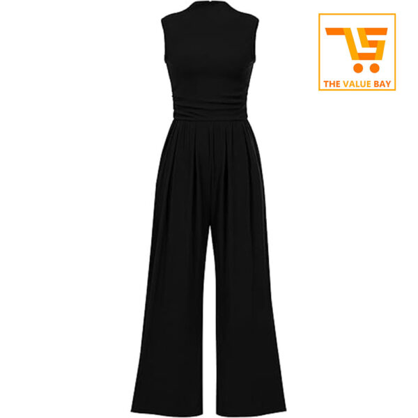 Women's Sleeveless Summer Jumpsuit