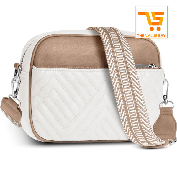 Faux Leather Crossbody Bag