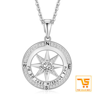 Compass Necklace for Women