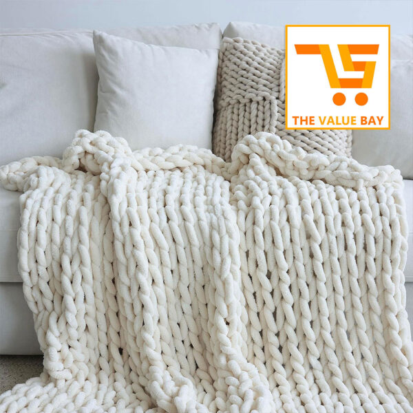 Chunky Knit Blanket
